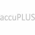 accuPLUS logotipas