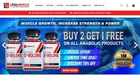 Reviews over LegalMuscleAnabolics