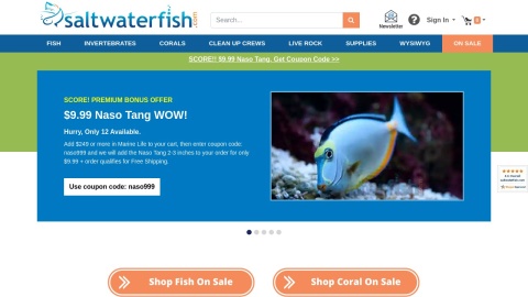 Reviews over Saltwaterfish