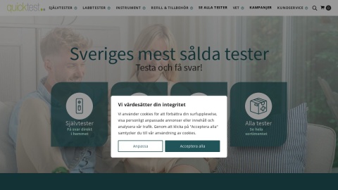 Reviews over Quicktest.se