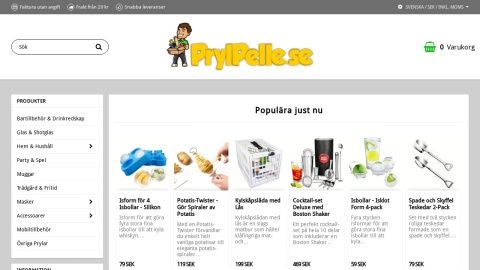 Reviews over Prylpelle.se