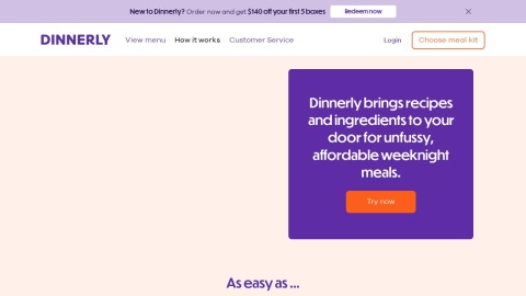 Reviews over Dinnerly(US)