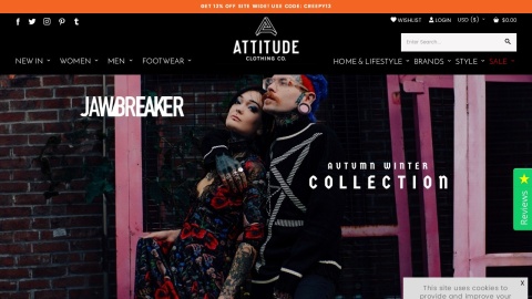 Reviews over www.attitudeclothing.co