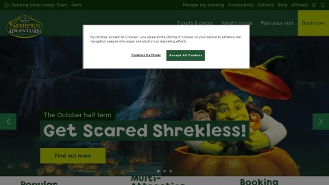 Reviews over ShreksAdventures