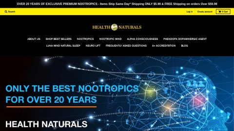Reviews over HealthNaturals(US)