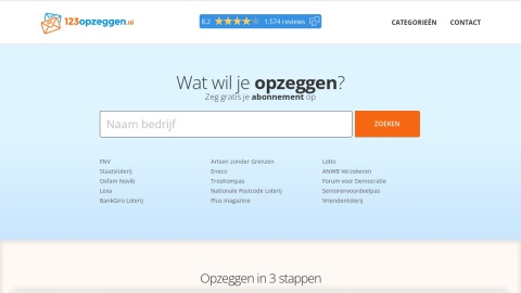 Reviews over 123opzeggen.nl