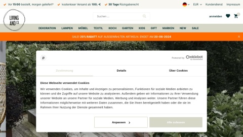 Reviews over Livingandcompany/de