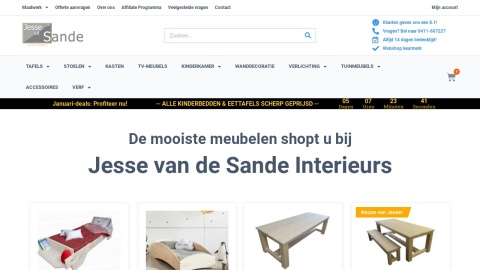 Reviews over Jesse van de Sande Interieurs