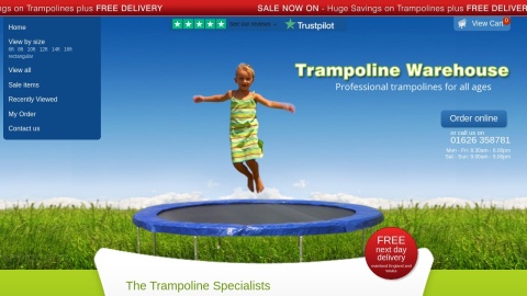 Reviews over Trampoline Warehouse