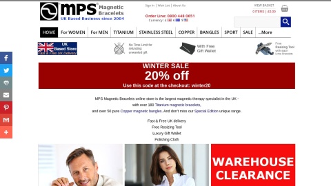 Reviews over MPS Magnetic Bracelets
