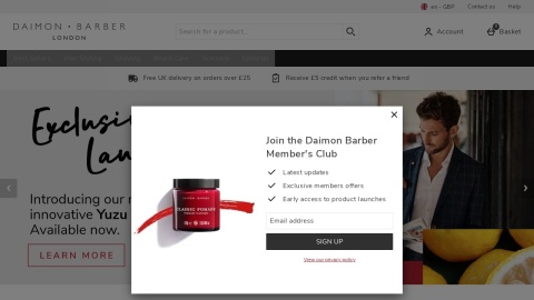 Reviews over Daimon Barber