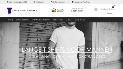 Reviews over Lange T-shirts Plein