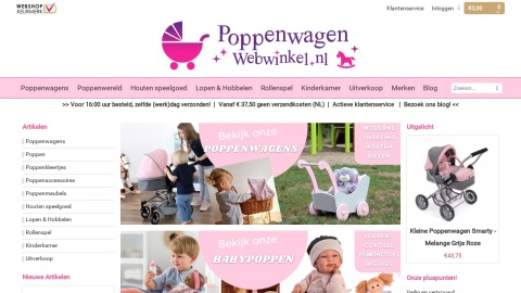 Reviews over Poppenwagen-Webwinkel.nl