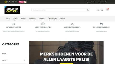 Reviews over Sneakeroutlet.nl