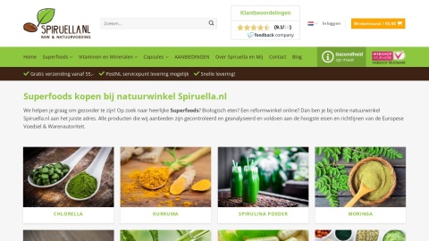 Reviews over Spiruella.nl