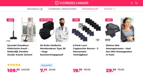 Reviews over VoordeelVanger.nl