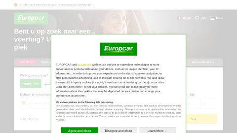 Reviews over Europcar
