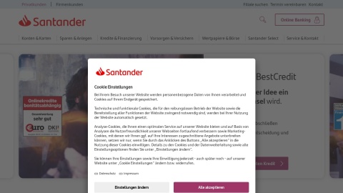 Reviews over Santander Consumer Bank