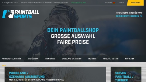 Reviews over Paintball Sports