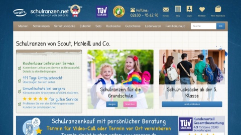 Reviews over Schulranzen.net