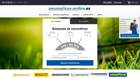Reviews over neumaticos-online.es