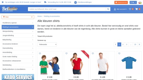 Reviews over Allekleurenshirts.nl