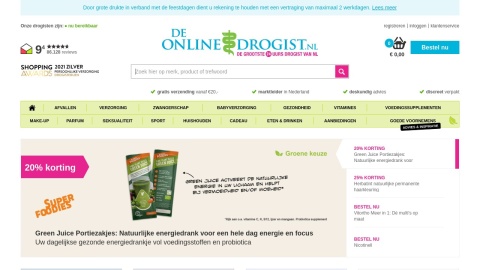 Reviews over De Online Drogist