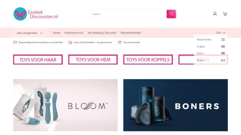 Reviews over ErotiekDiscounter.nl