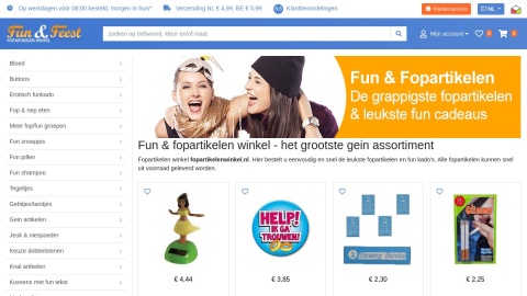 Reviews over Fopartikelenwinkel.nl