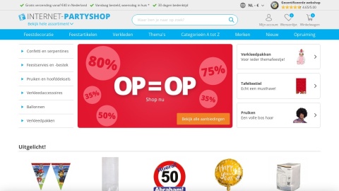 Reviews over Internet-partyshop