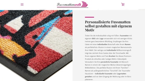 Reviews over Fussmatte Individuell