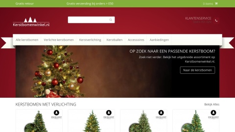 Reviews over Kerstbomenwinkel.nl