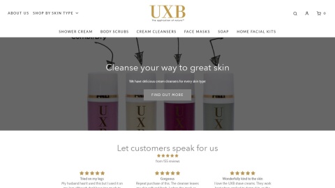 Reviews over UXB Skincare
