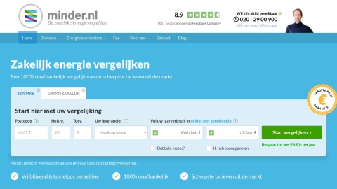 Reviews over Minder.nl