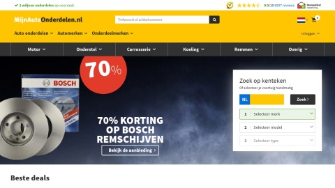 Reviews over MijnAutoOnderdelen.nl