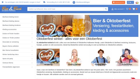 Reviews over Oktoberfest-winkel.nl