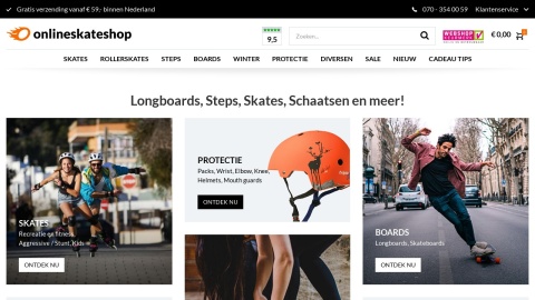 Reviews over Onlineskateshop.nl