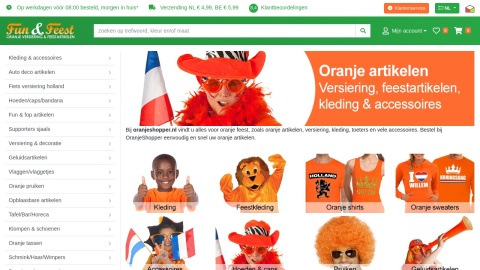 Reviews over Oranjeshopper.nl