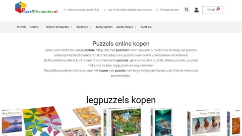 Reviews over Puzzeldiscounter.nl