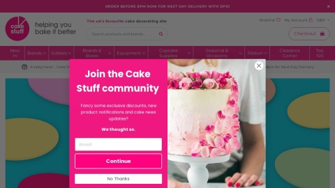 Reviews over CakeStuff