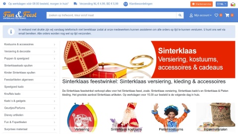 Reviews over Sinterklaas-feestwinkel.nl