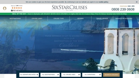 Reviews over SixStarCruises