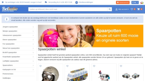 Reviews over Spaarpotten-winkel.nl