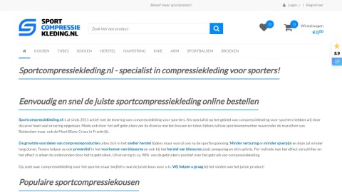 Reviews over Sportcompressiekleding.nl