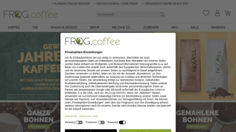 Reviews over frogcoffee
