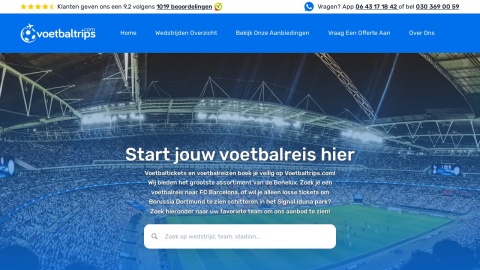 Reviews over Voetbaltrips