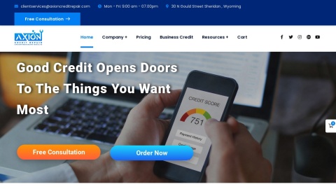 Reviews over AxionCreditRepair(US)