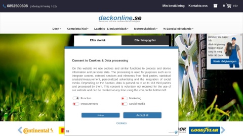 Reviews over dackonline.se