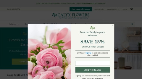 Reviews over CalyxFlowers(US)