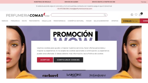 Reviews over PerfumeríaComas